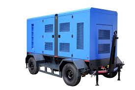 Genset with trailer